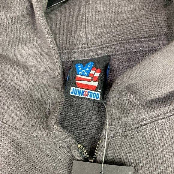 Seattle Seahawks NFL XL Junk Food Pullover Hoodie Sweatshirt Gray New Mens - Picture 4 of 12